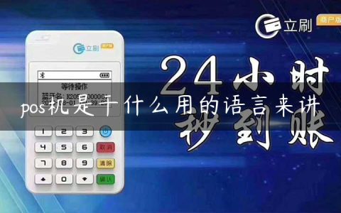 pos机是干什么用的语言来讲