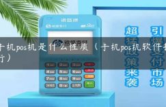 手机pos机是什么性质（手机pos机软件排行）缩略图