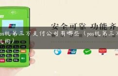 pos机第三方支付公司有哪些（pos机第三方机构）缩略图