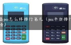 盛pos怎么样排行第几（pos平台排行榜）缩略图