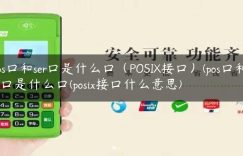pos口和ser口是什么口（POSIX接口）(pos口和ser口是什么口(posix接口什么意思)缩略图