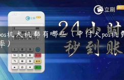 pos机大机都有哪些（中付大pos机费率）缩略图