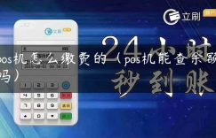 pos机怎么缴费的（pos机能查余额吗）缩略图