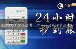 pos机30000多少手续费（个人pos机刷卡手续费标准）缩略图